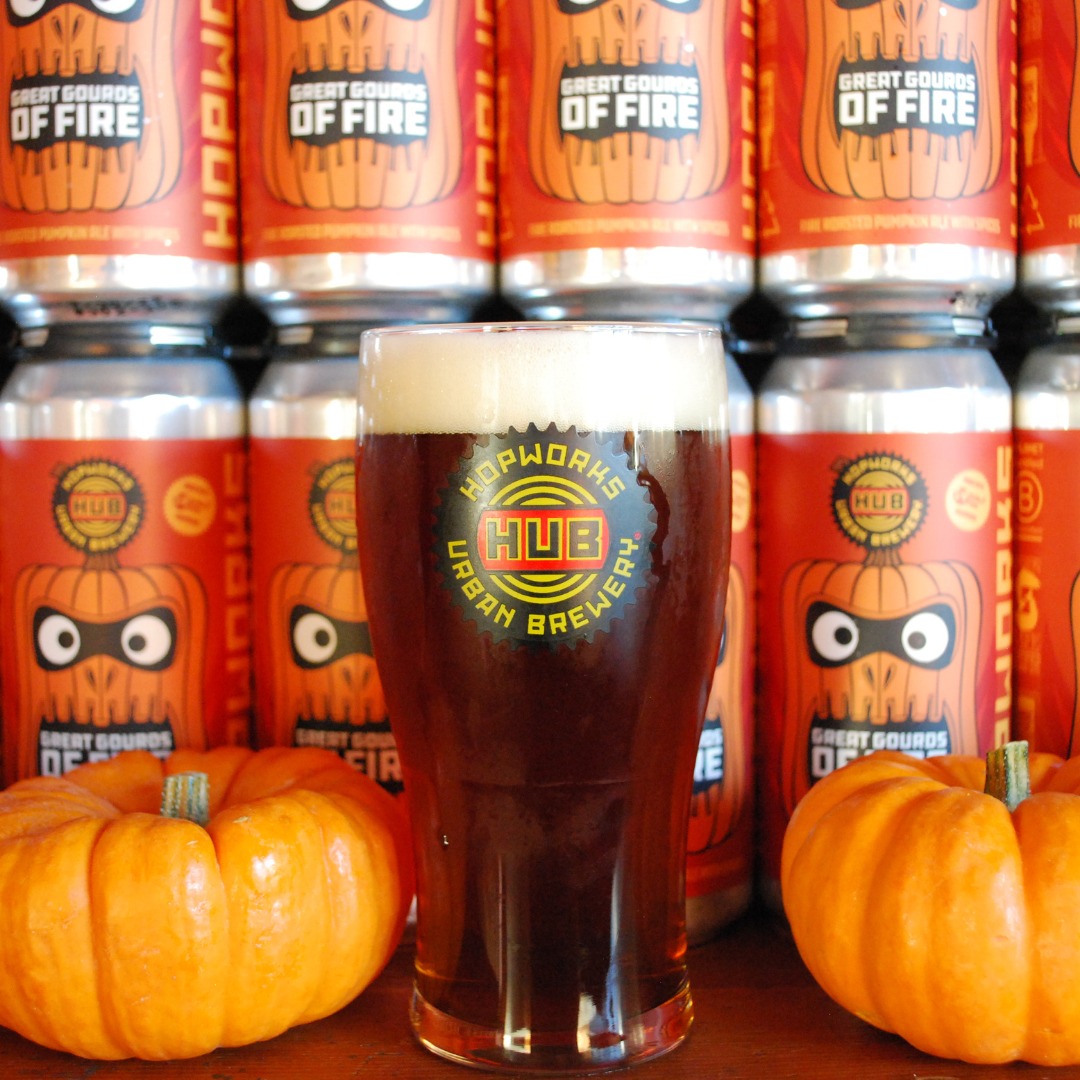 image of Great Gourds of Fire courtesy of Hopworks Urban Brewery