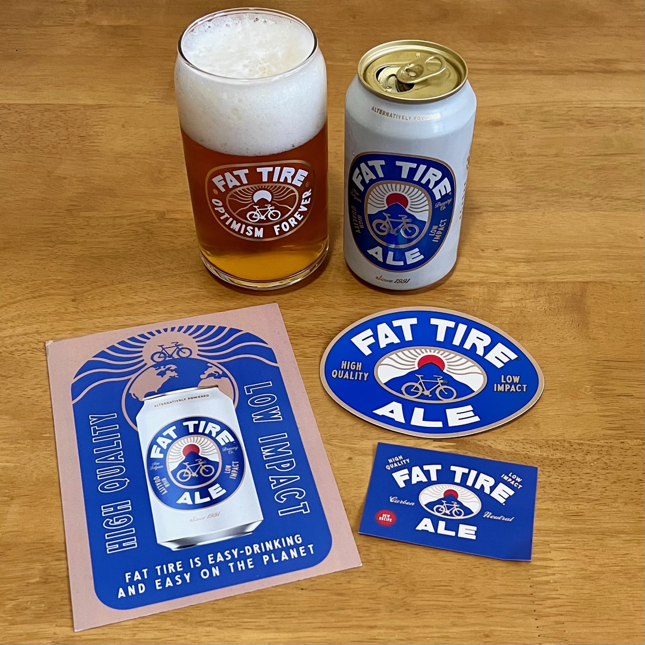 New Belgium has revamped its iconic Fat Tire with the newly released Fat Tire Ale.