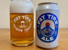 The new, revamped Fat Tire Ale from New Belgium Brewing.