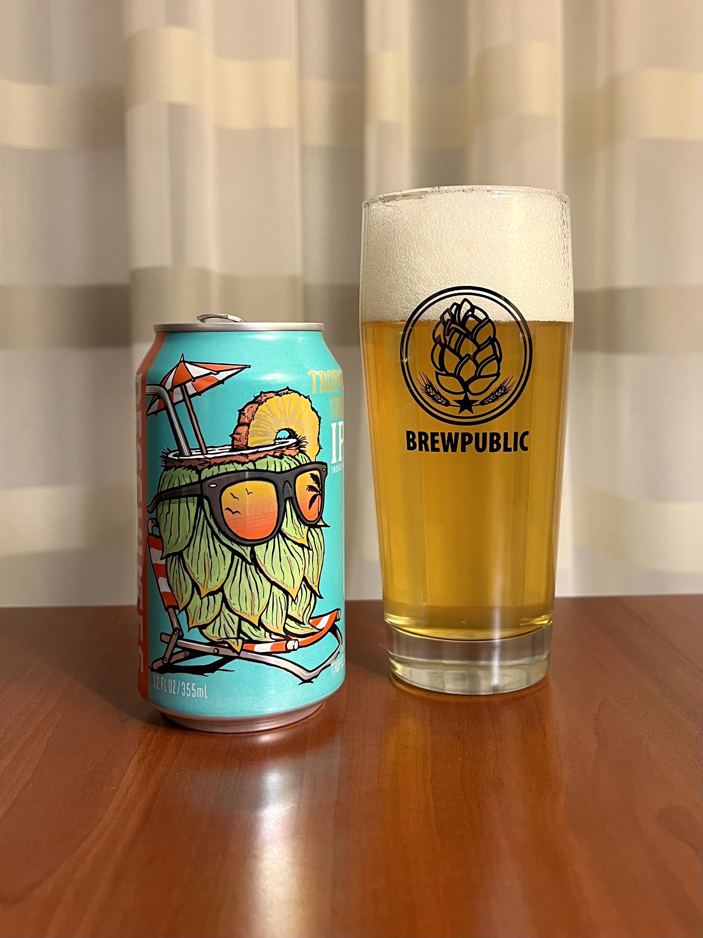 A glass of Deschutes Brewery's new Tropical Fresh IPA