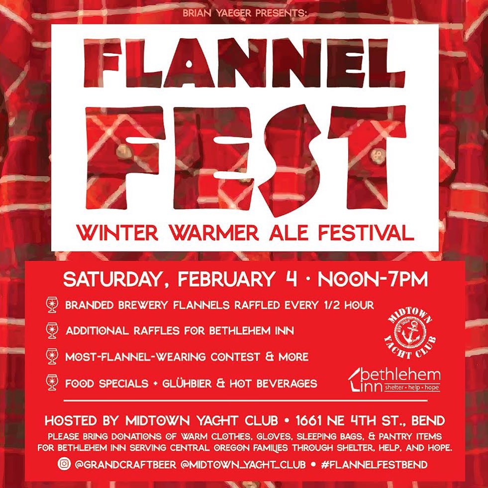 Flannel Fest Warms Inside and Out with Winter Ales & Flannel Raffles