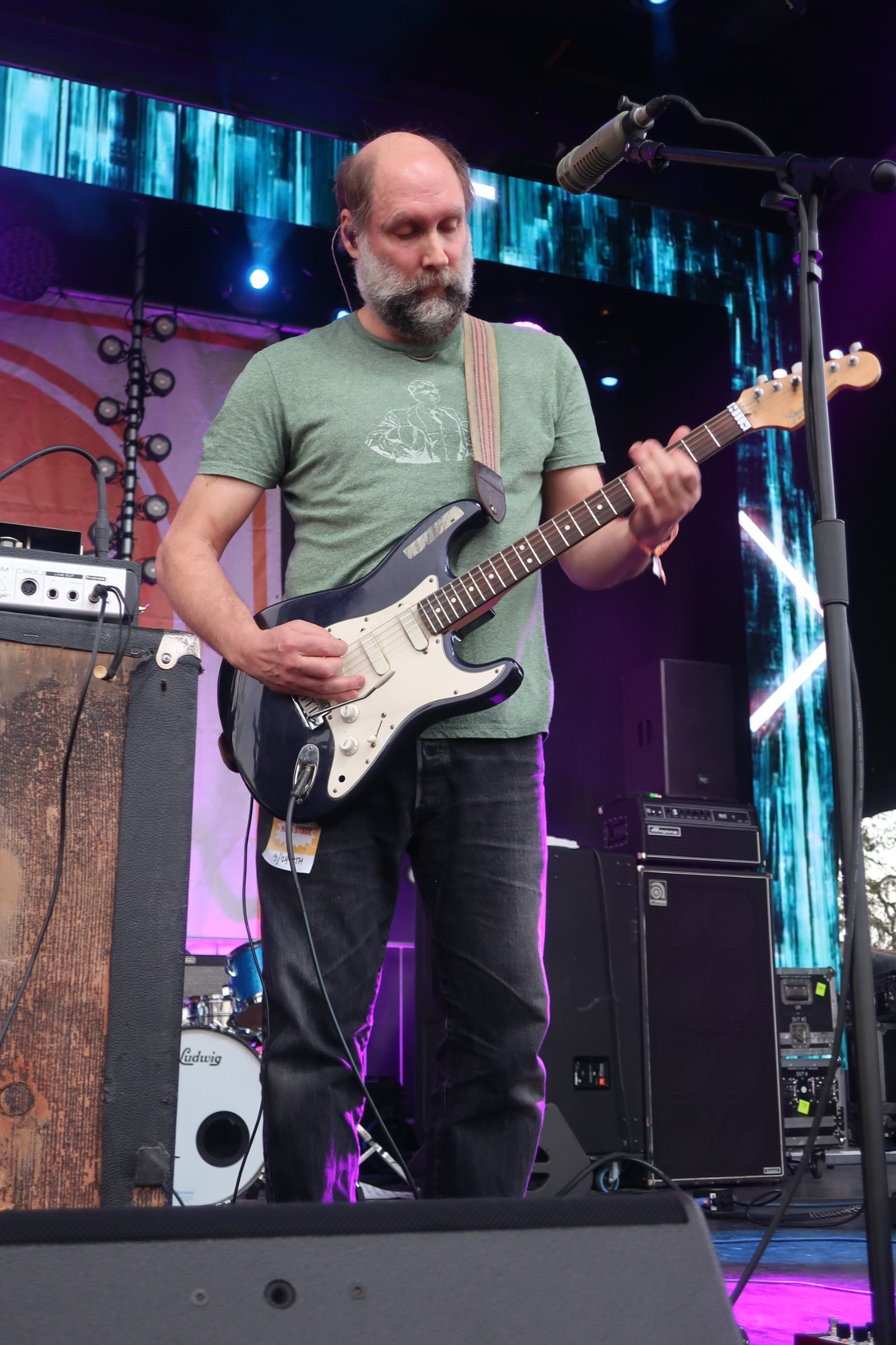 Doug Martsch of Built to Spill performing at the 2022 Treefort Music Festival.