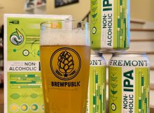 Fremont Brewing enters the Non-Alcoholic market with its new Non-Alcoholic IPA.