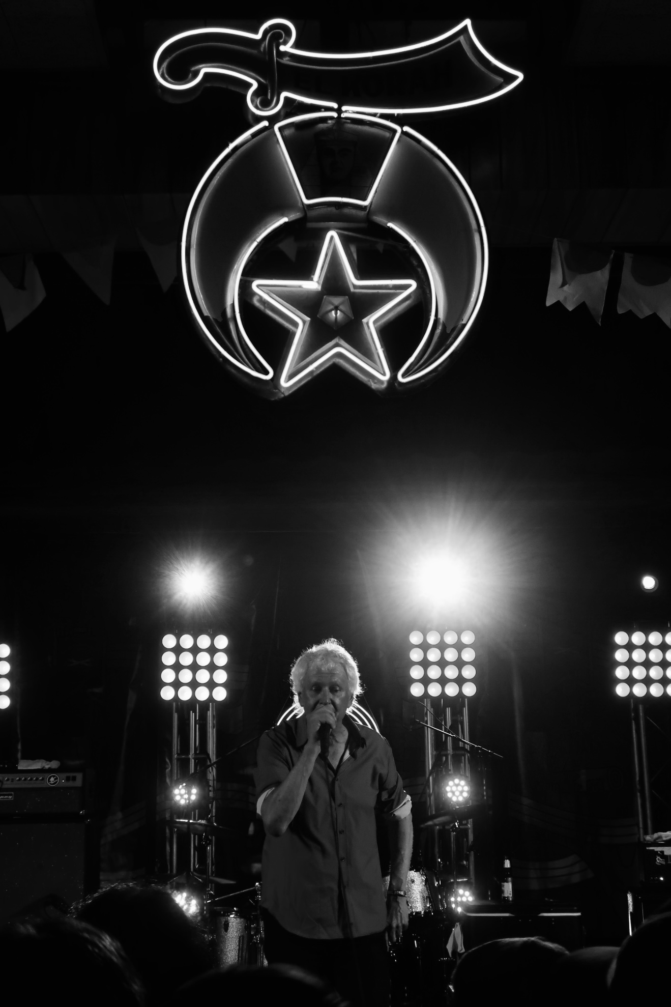 Robert Pollard of Guided by Voices performing at El Korah Shrine during the 2022 Treefort Music Festival.