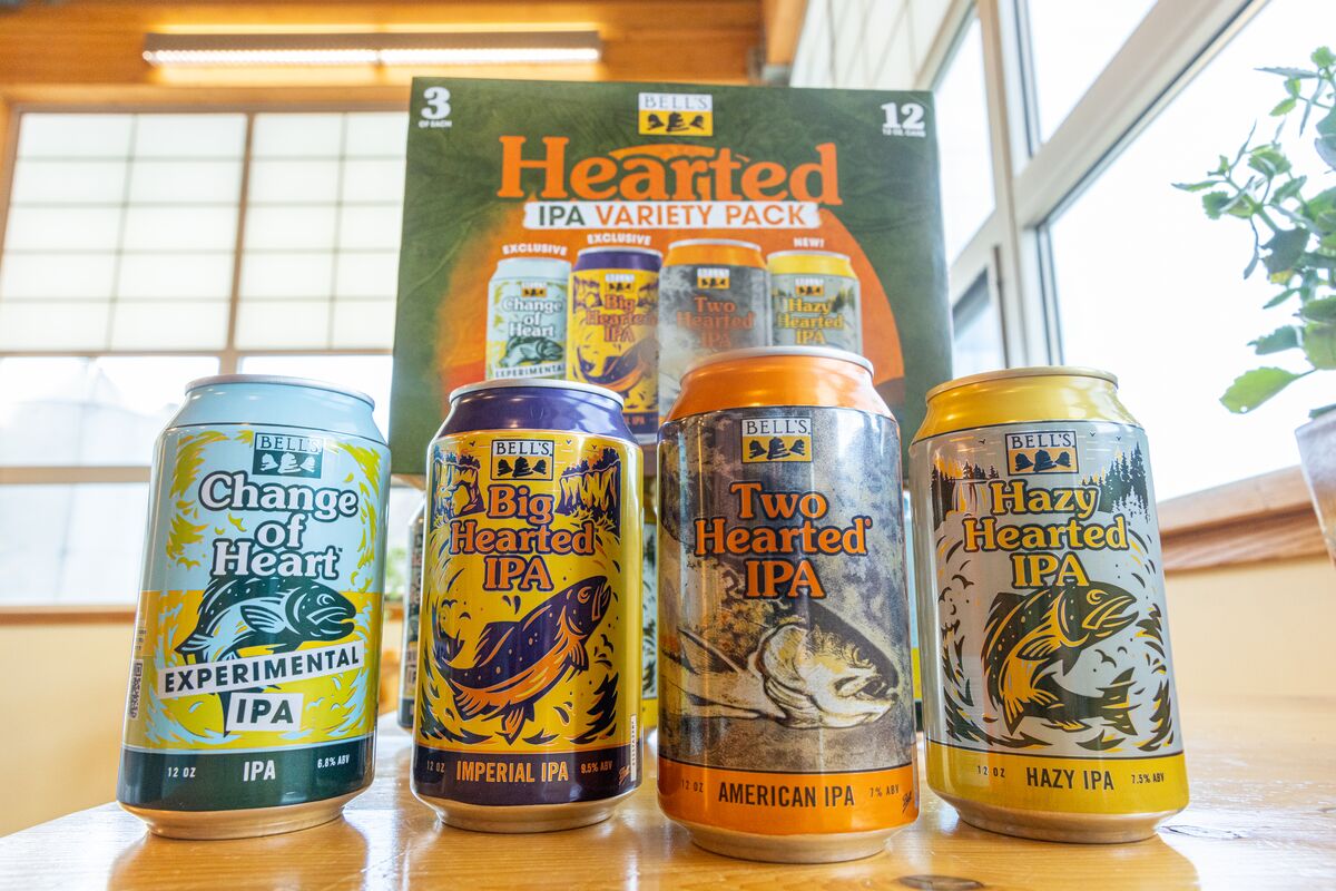 Bell's Brewery has recently released the new Two Hearted Variety Pack. (image courtesy of Bell's Brewery)