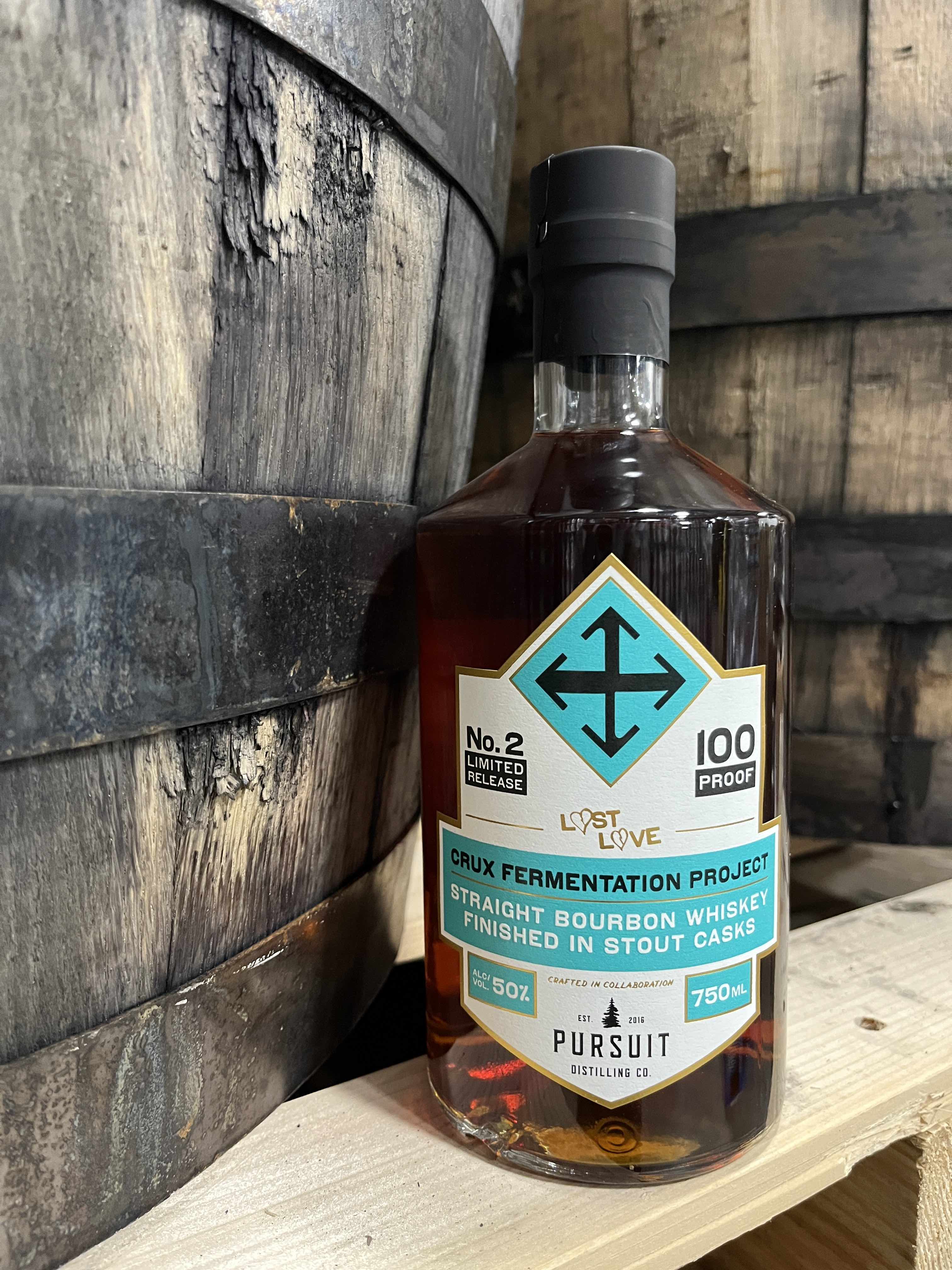 image of Crux Fermentation Project Releases Straight Bourbon Whiskey No. 2 courtesy of Crux Fermentation Project