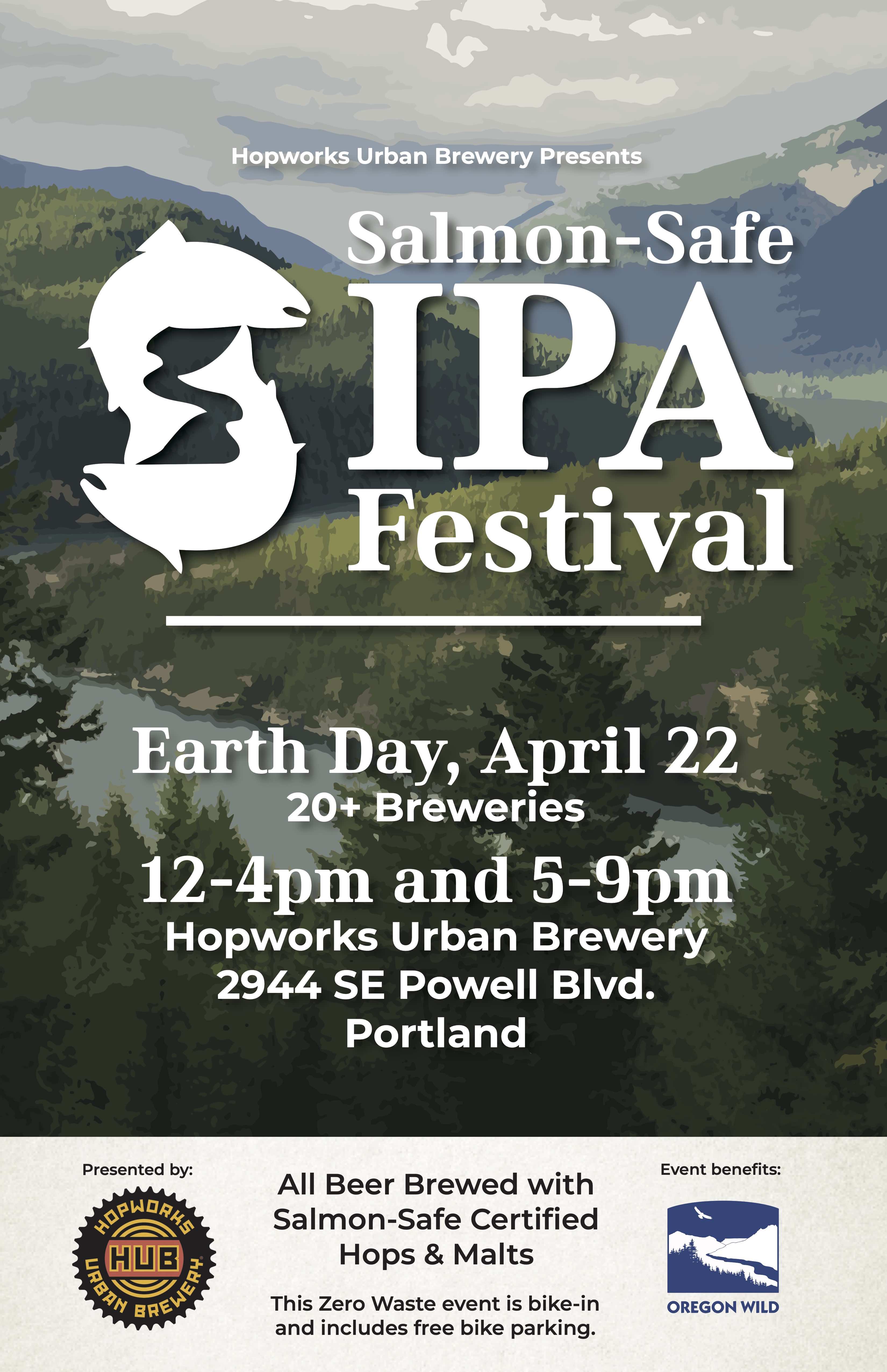 Hopworks Brewery Presents SalmonSafe IPA Festival