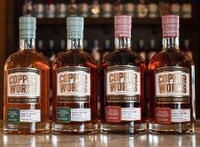 The Hair of the Dog Brewing Cask Collection (image courtesy of Copperworks Distilling Co.)