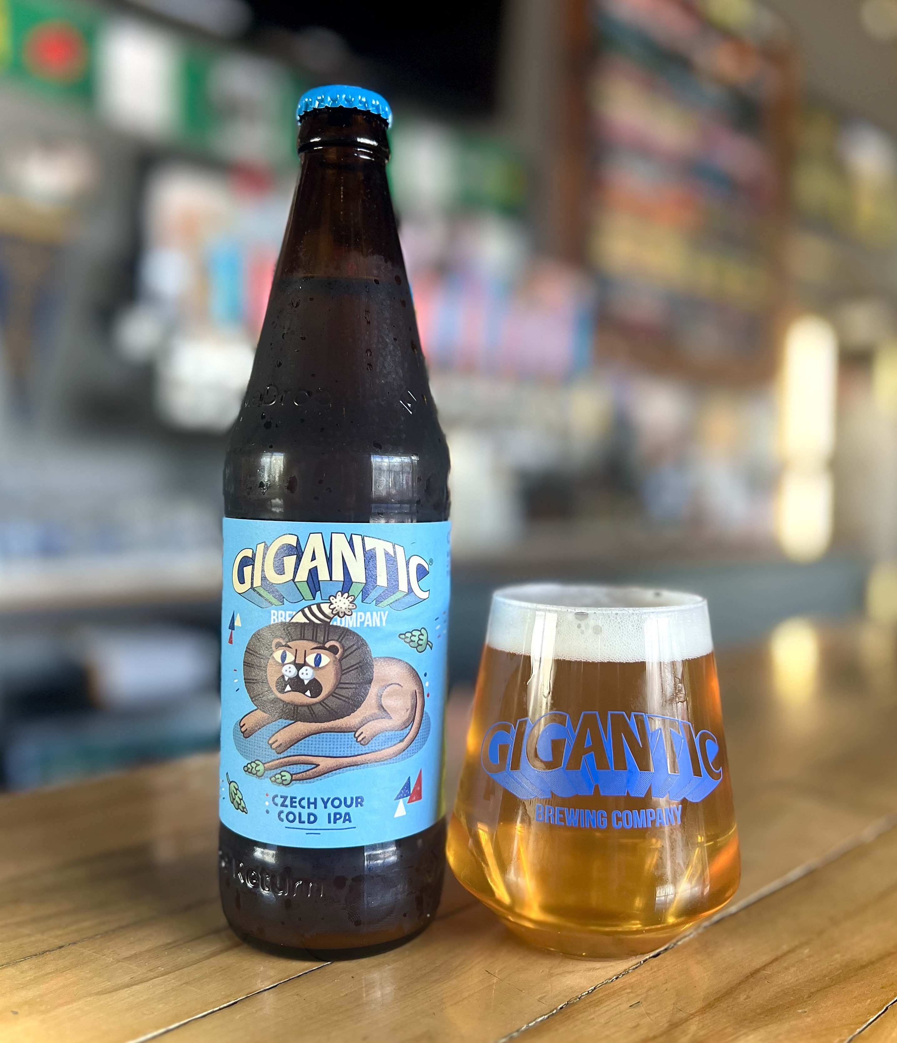 image of Czech Your Cold IPA courtesy of Gigantic Brewing