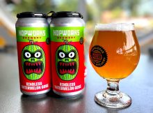 image of Rindless Watermelon Lime Gose courtesy of Hopworks Brewery