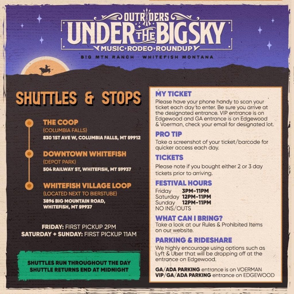 Previewing the 2023 Under the Big Sky Festival