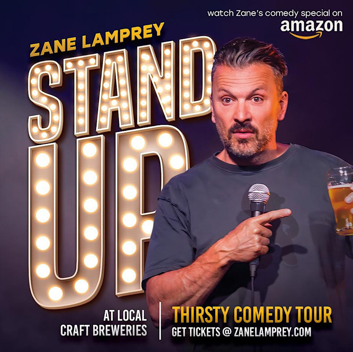 Zane Lamprey Thirsty Stand-Up Comedy Tour Arrives in the PNW ...