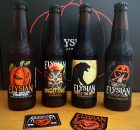 The 2023 Elysian Brewing Pumpkin Pack includes Night Owl, Punkuccino, The Great Pumpkin, and Dark O’ The Moon.