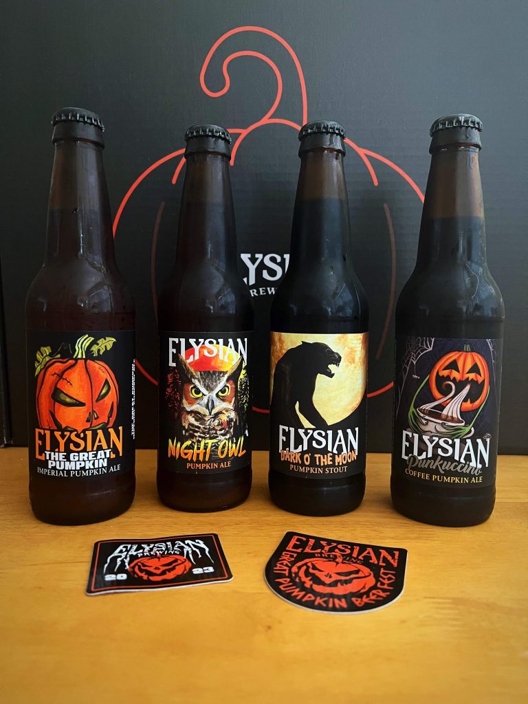 Elysian Brewing 2023 Pumpkin Pack + Great Pumpkin Beer Fest