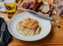 Chicken & Dumplings at Deschutes Brewery and Public House in Portland - Photo Credit Ashley Courter