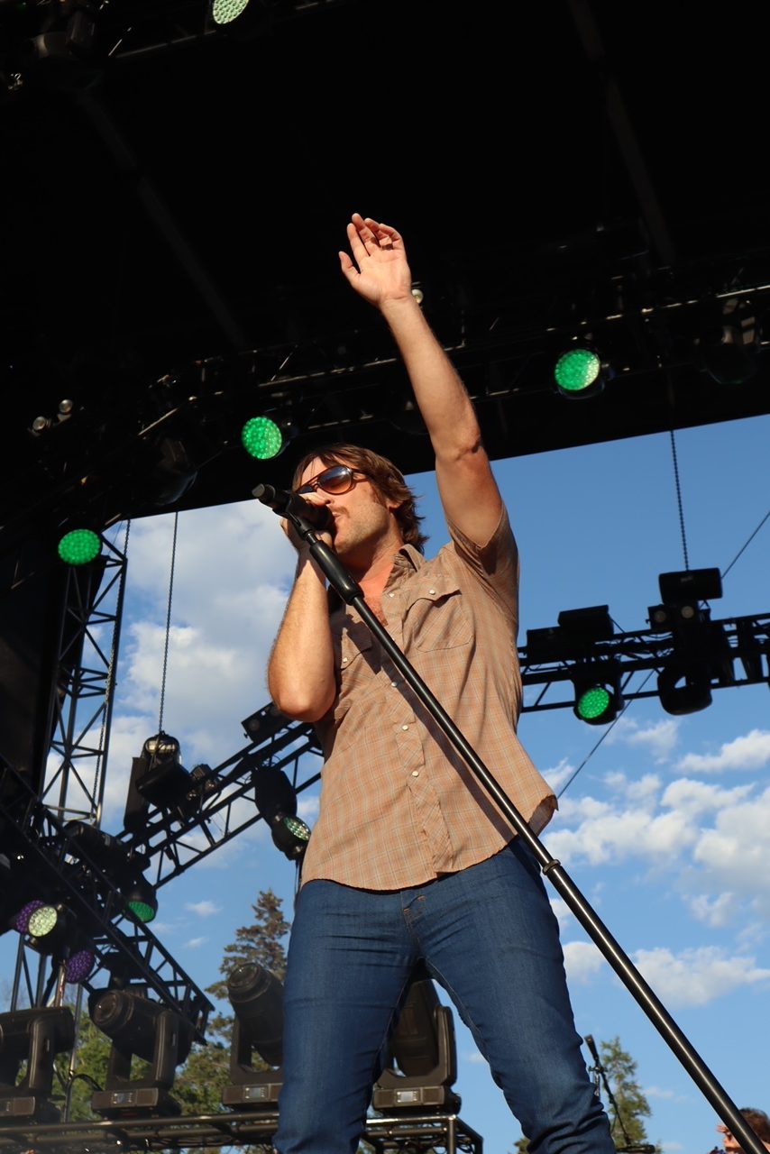 Whiskey Myers brought their country rock on stage at the 2023 Under the Big Sky Fest.