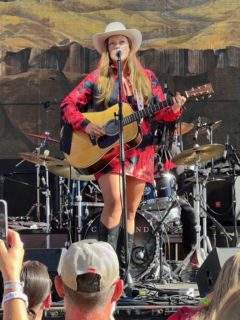 Kaitlin Butts performing at the 2023 Jackalope Jamboree. She returns this year on Friday, June 28, 2024.