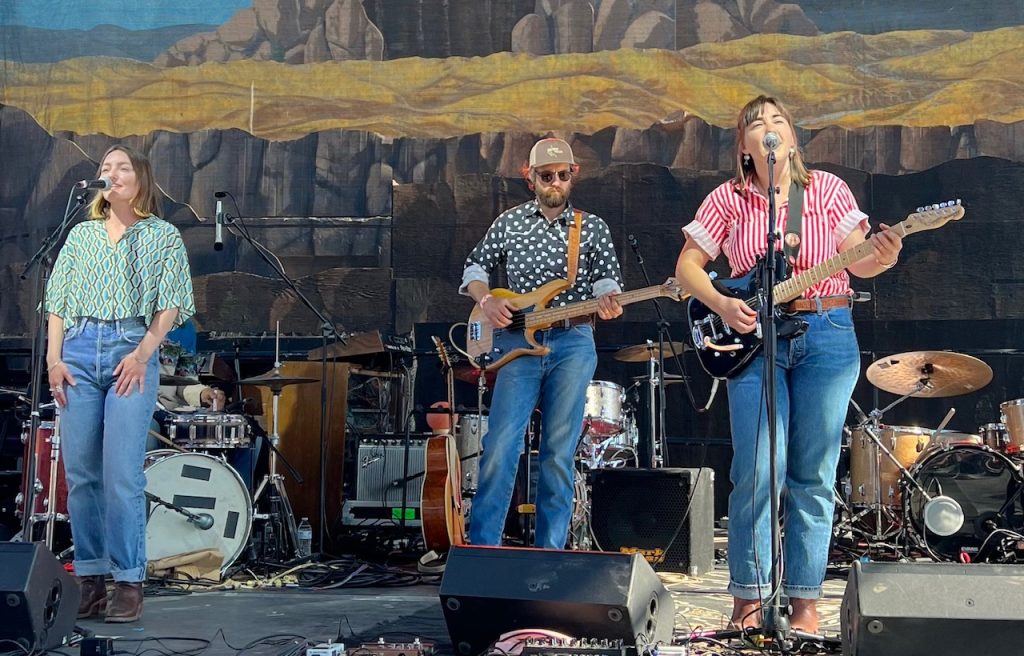 Margo Cilker performing at the 2023 Jackalope Jamboree.