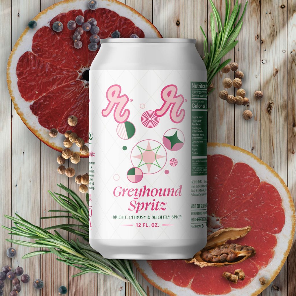 Reuben's Brews and OOLA Distillery Partner on Greyhound Spritz