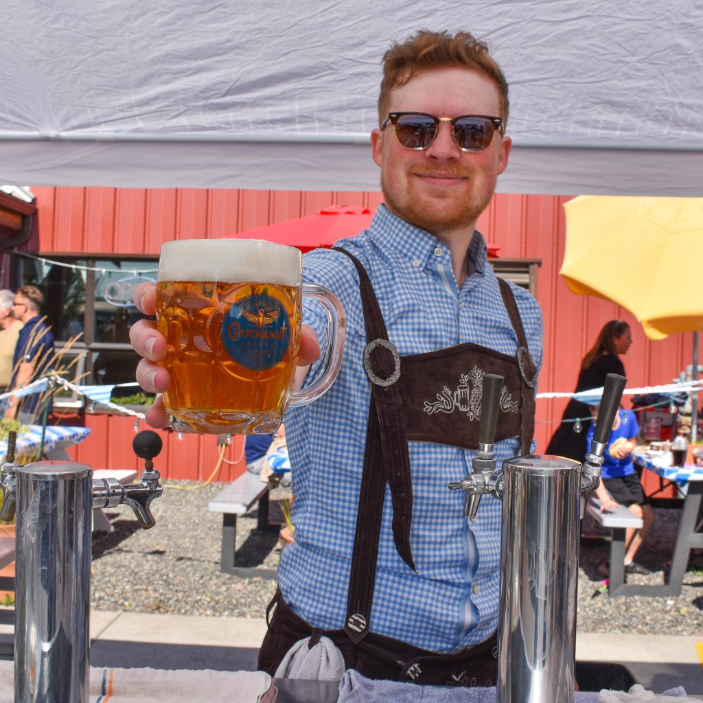 It's Oktoberfest season! (image courtesy of Chuckanut Brewery)