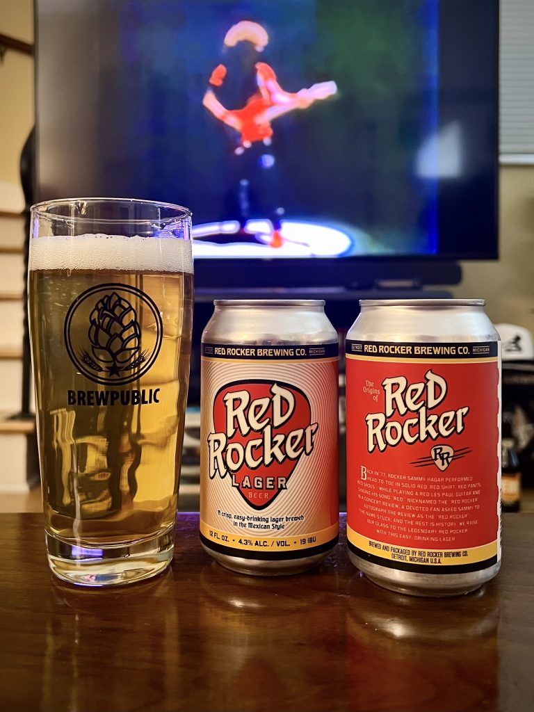 Sammy Hagar Red Rocker Lager debuts from Red Rocker Brewing Co.