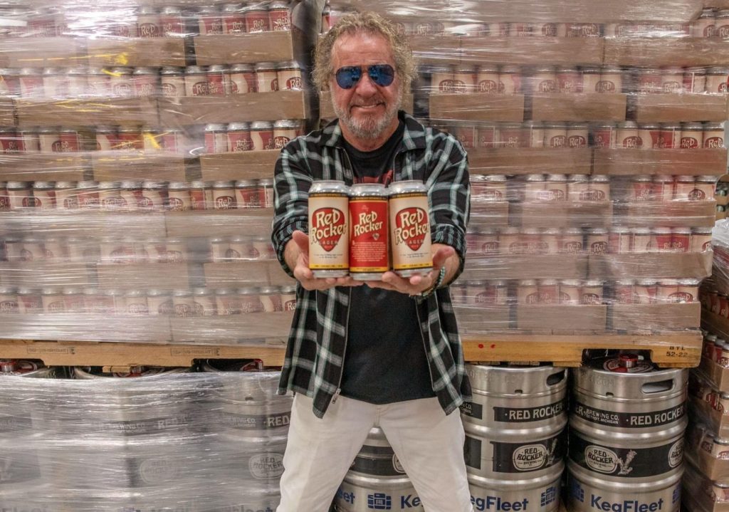 Sammy Hagar and Red Rocker Lager - Photo Credit Jon Luini