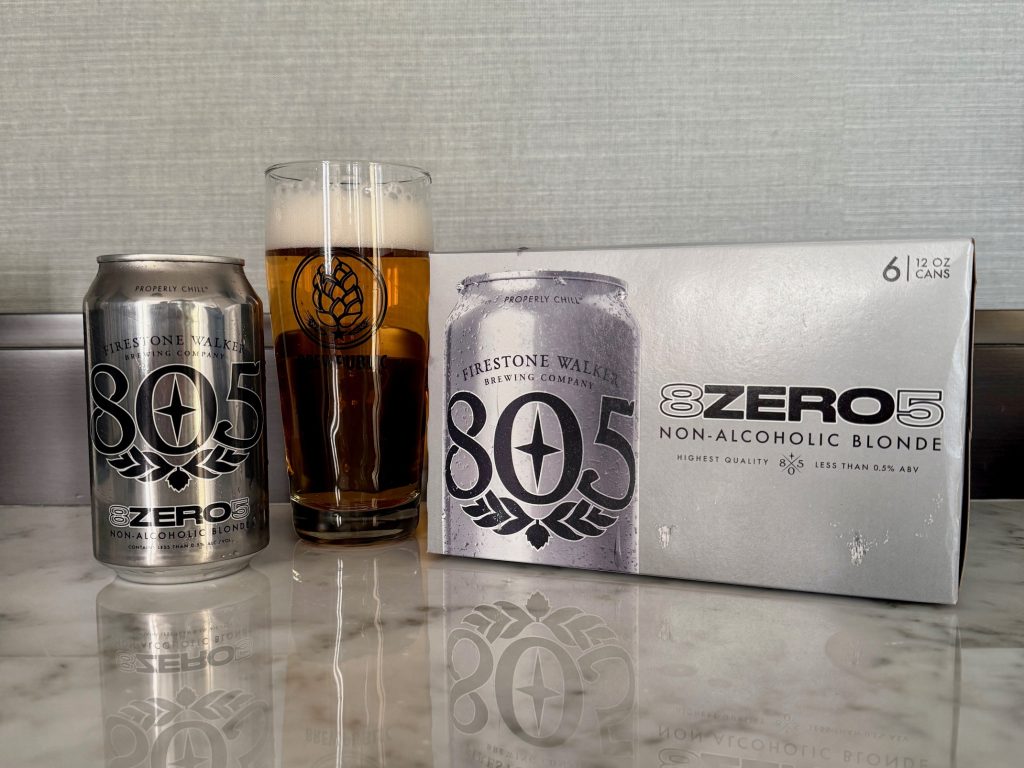 Firestone Walker expands its 805 line with 8ZERO5 Non-Alcoholic Beer.