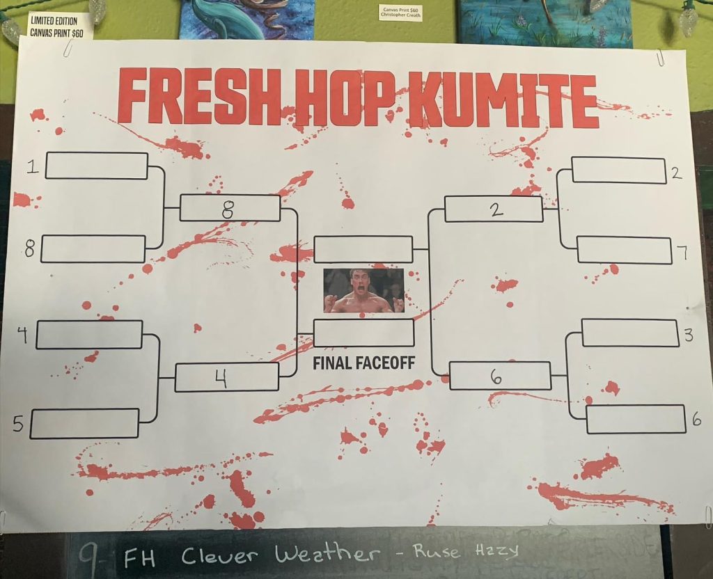 Fresh Hop Kumite Bracket