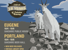 Oakshire Brewing 18th Anniversary Tour