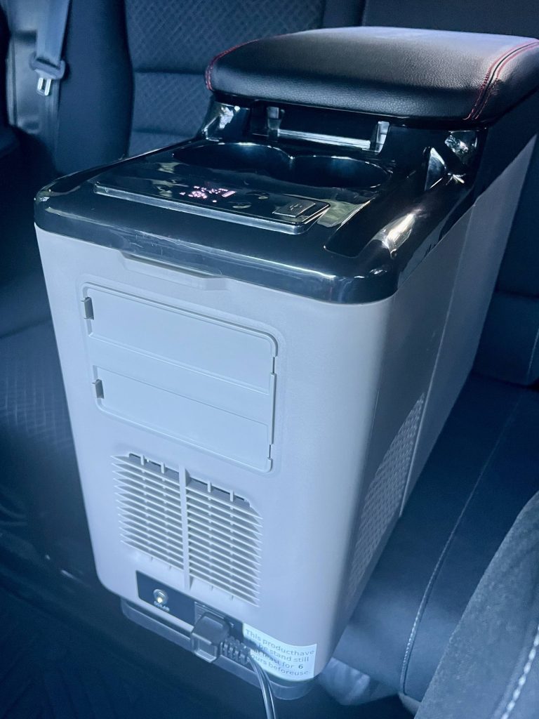 The BODEGAcooler Mini Portable Car Fridge