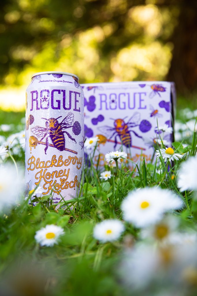 image of Blackberry Honey Kolsch courtesy of Rogue Ales & Spirits