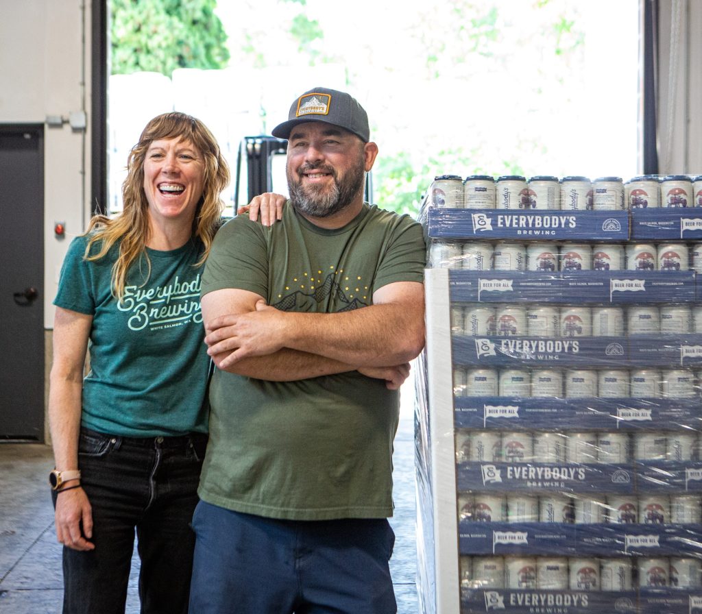 image of Christine and Doug Ellenberger, courteys of Everybody’s Brewing