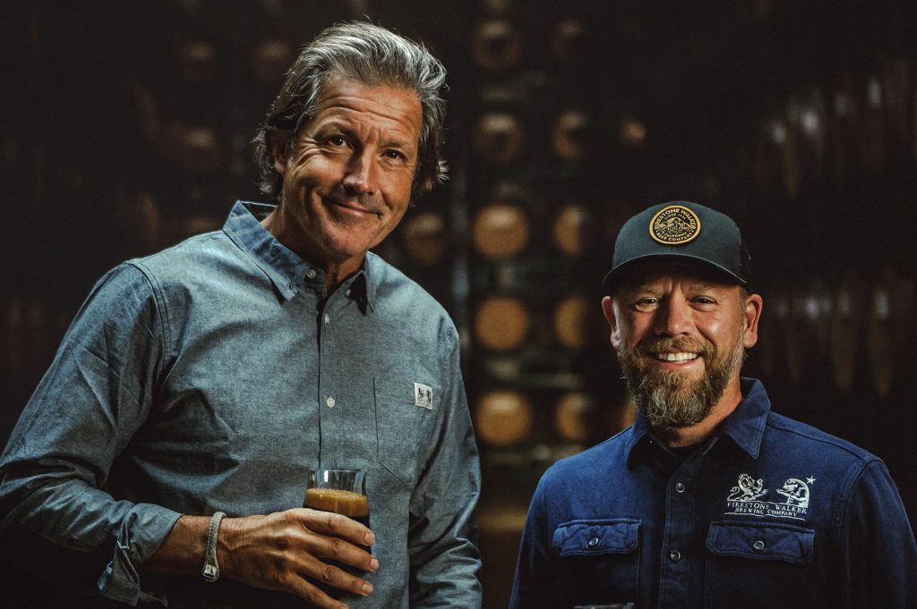 David Walker and Matt Brynildson of Firestone Walker Brewing (image courtesy of Firestone Walker Brewing)