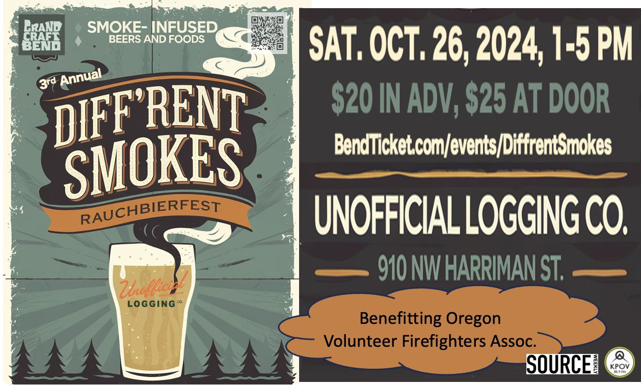 Diff'rent Smokes Rauchbierfest Returns to Bend on October 26