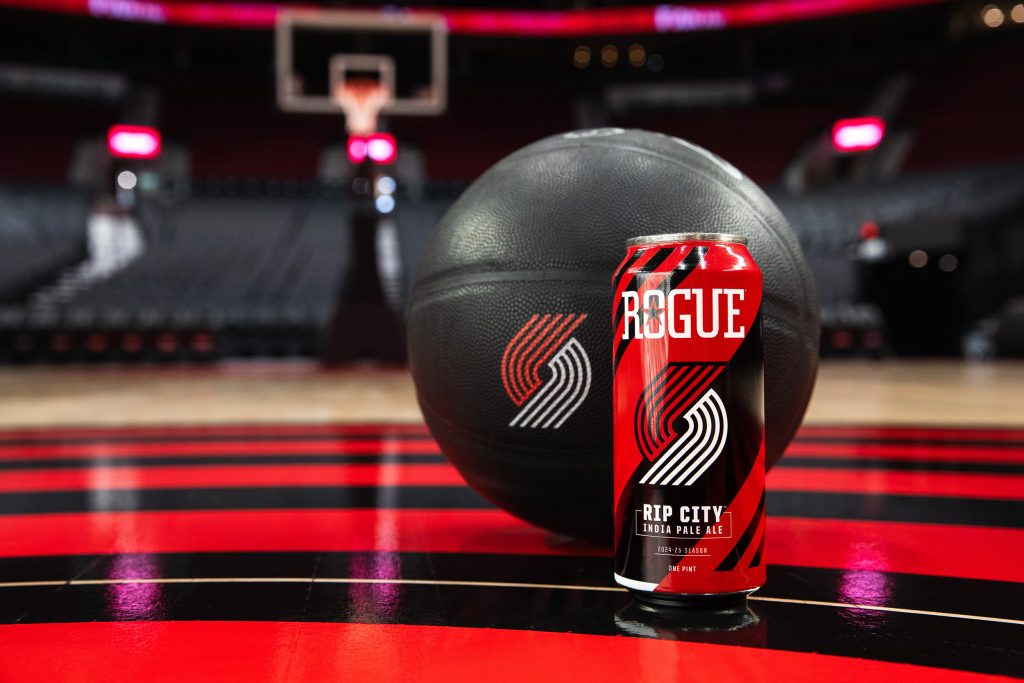 Rogue Ales & Portland Trail Blazers Team Up on Rip City IPA