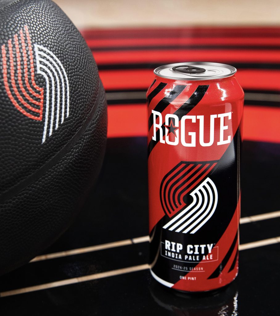 Rogue Ales & Portland Trail Blazers Team Up on Rip City IPA