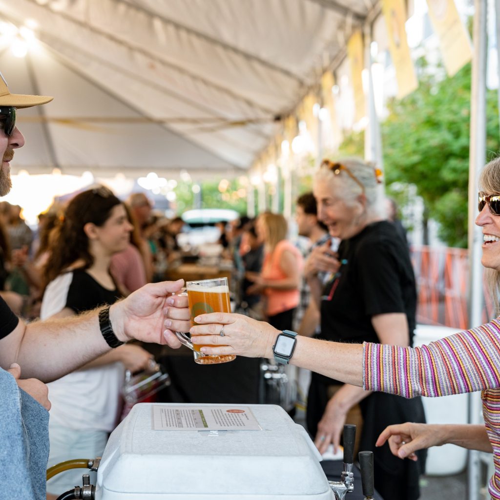 The Hood River Hops Fest. (photo by Carter Hiyama)