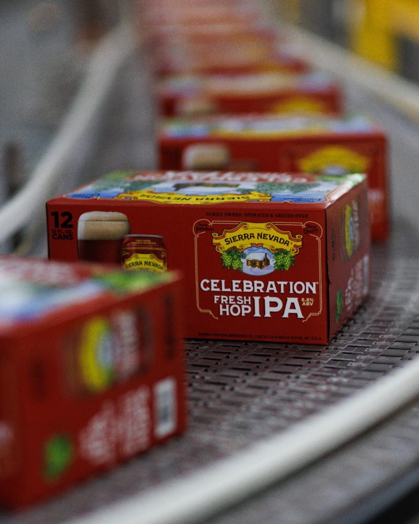 image of Celebration Fresh Hop IPA courtesy of Sierra Nevada