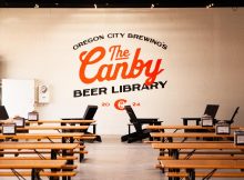 image of The Canby Beer Library courtesy of Oregon City Brewing Co.