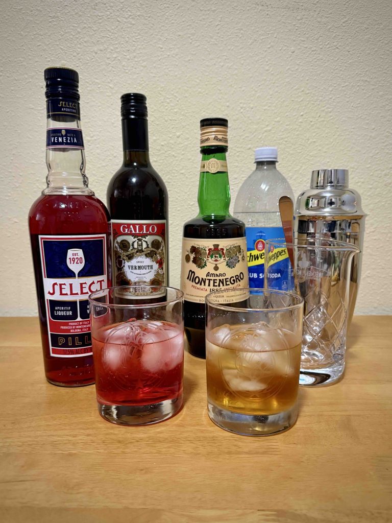 Exploring Low Proof Cocktails with Select Aperitivo and Amaro Montenegro.