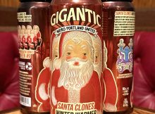 Gigantic Brewing and Weird Portland United partner on Santa Clones Winter Warmer. (image courtesy of Gigantic Brewing)