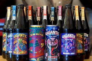 Gigantic Brewing releases an assortment of beers for the 2024 holiday season. (image courtesy of Gigantic Brewing)