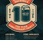 Oregon City Brewing Celebrates its 10th Anniversary Today