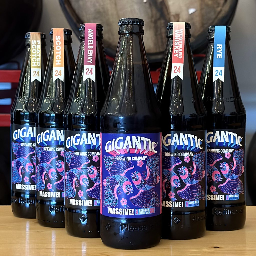 image of 2024 MASSIVE! Barrel Aged Barleywine courtesy of Gigantic Brewing