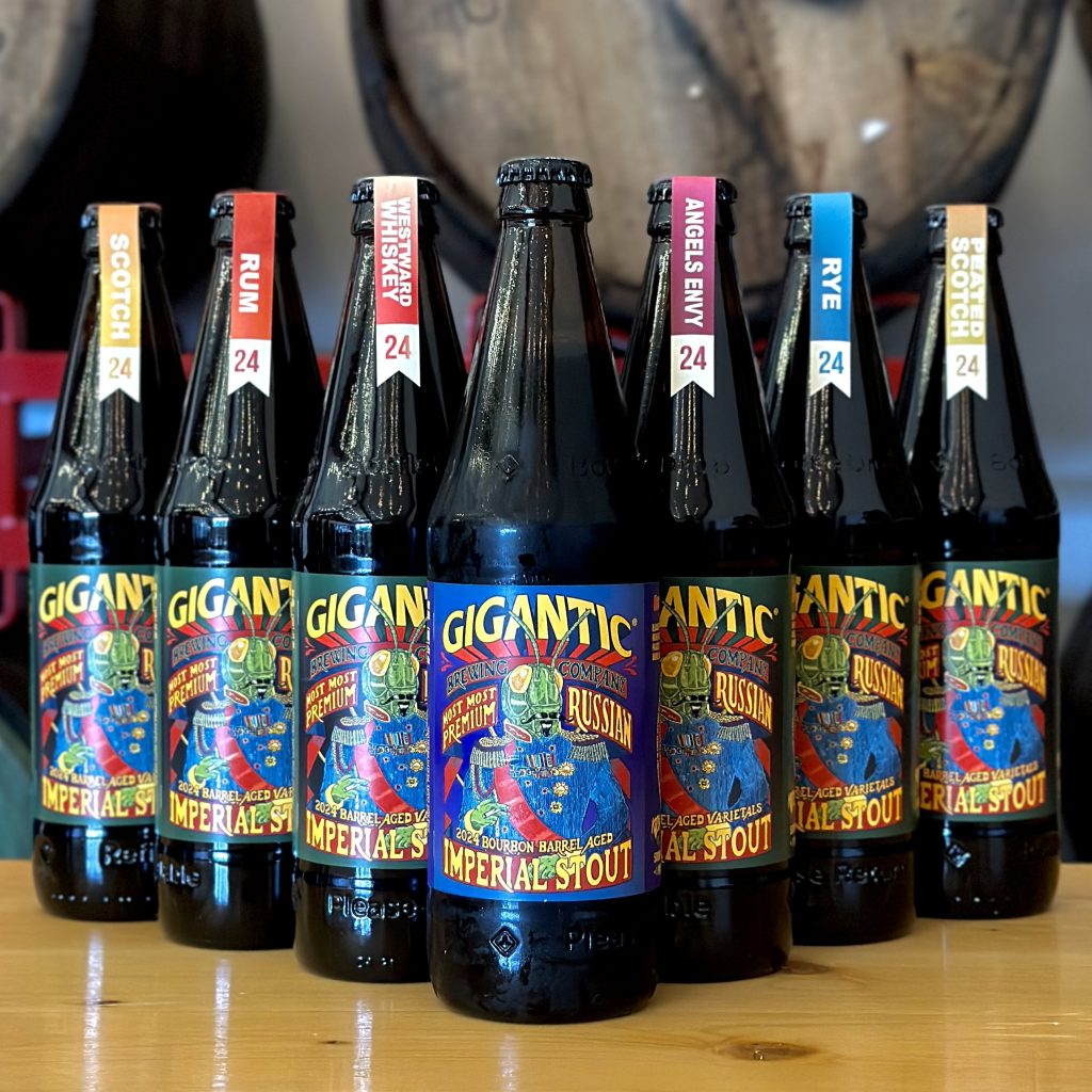 image of 2024 Most Most Premium Barrel Aged Russian Imperial Stout courtesy of Gigantic Brewing