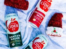 image of Cranberry Mule and Santa’s Sauce courtesy of Portland CIder Co.