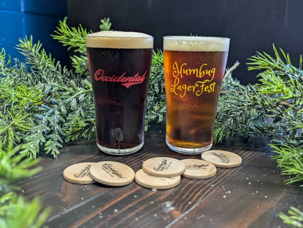 image of Humbug Lagerfest courtesy of Occidental Brewing