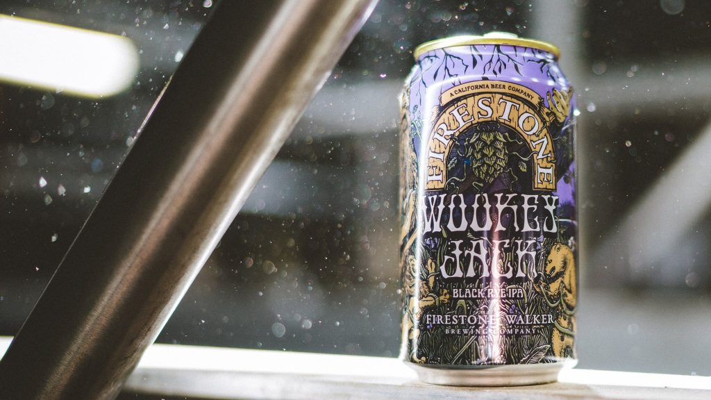 image of Wookey Jack Black Rye IPA courtesy of Firestone Walker Brewing