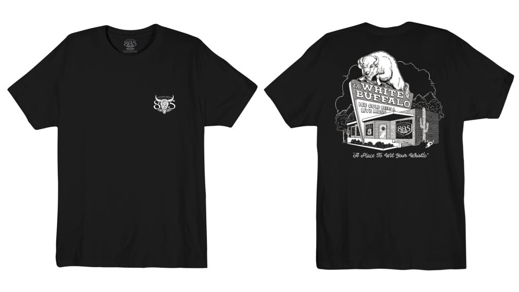 805 Beer - The White Buffalo T-Shirt