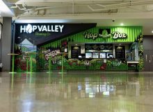 Portland Trail Blazers and Hop Valley Brewing Co. open Hop Box Bar inside the Moda Center. (image courtesy of Hop Valley Brewing Co.)